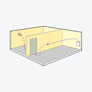 Вентиляция в комнате без окон